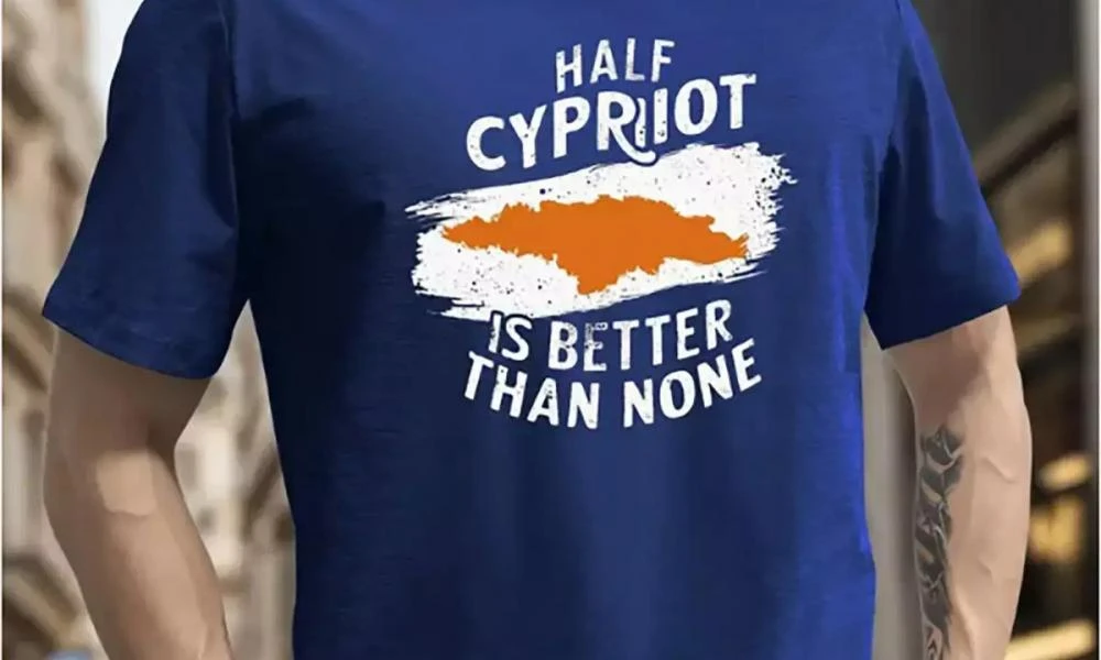 Στο Temu κυκλοφορούν t-shirt που είναι υπέρ της διχοτόμησης της Κύπρου!